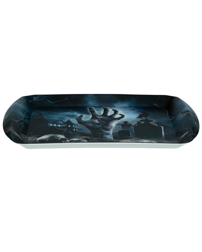 Halloween Zombie Graveyard Tray