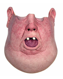 Halslose Latex Halbmaske