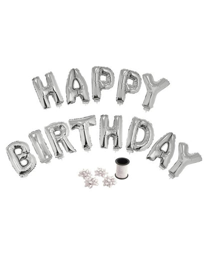 Happy Birthday Folienballon Set 14-tlg.