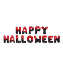 Happy Halloween Folienballon Set 14-tlg.