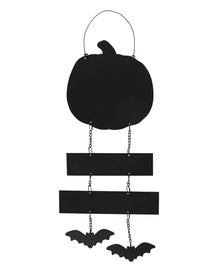 Happy Halloween Pumpkin Hanging Sign 30cm