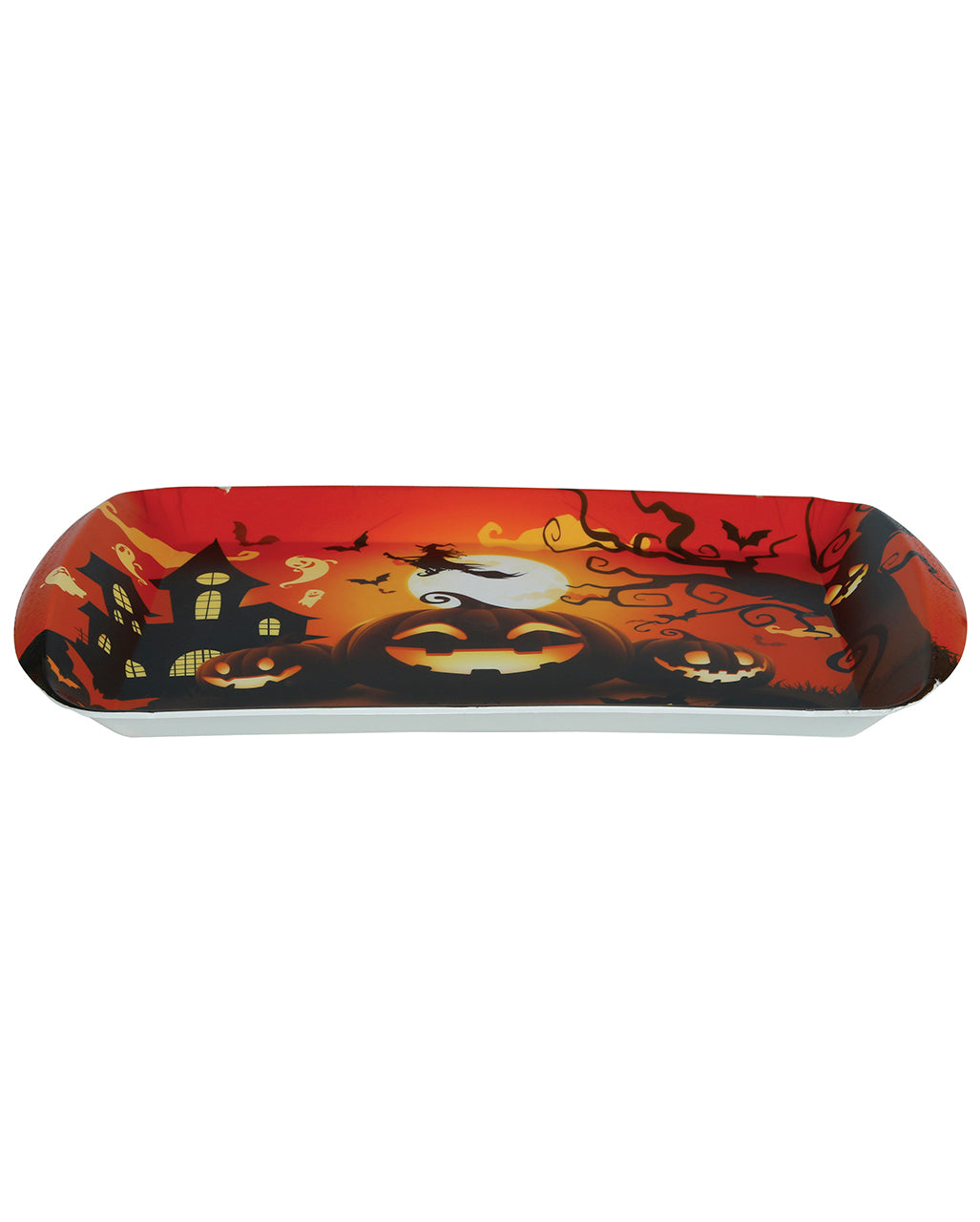 Happy Halloween Kürbis Tablett