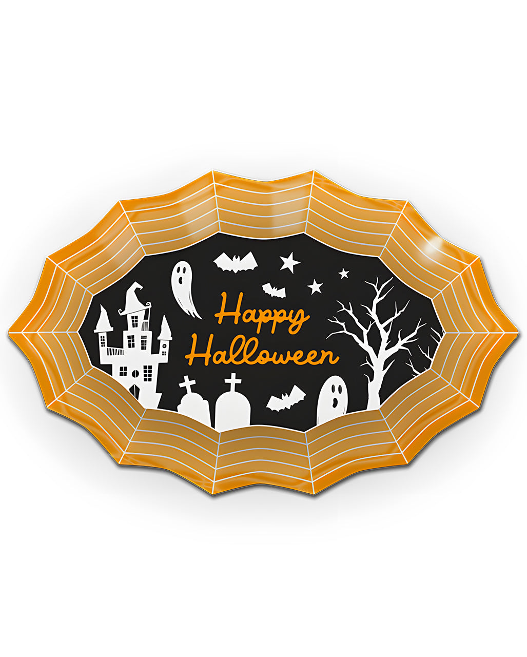 Happy Halloween Servierteller 33cm