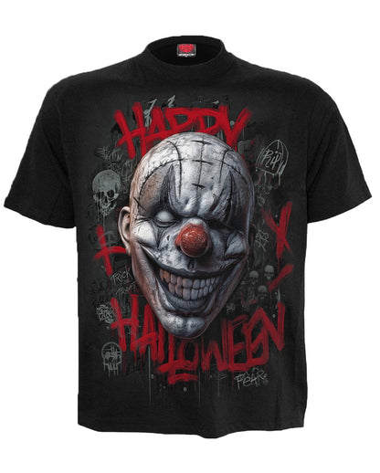 HAPPY HORROWEEN - UNISEX T-Shirt Black