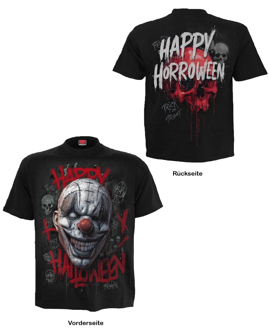 HAPPY HORROWEEN - UNISEX T-Shirt Black