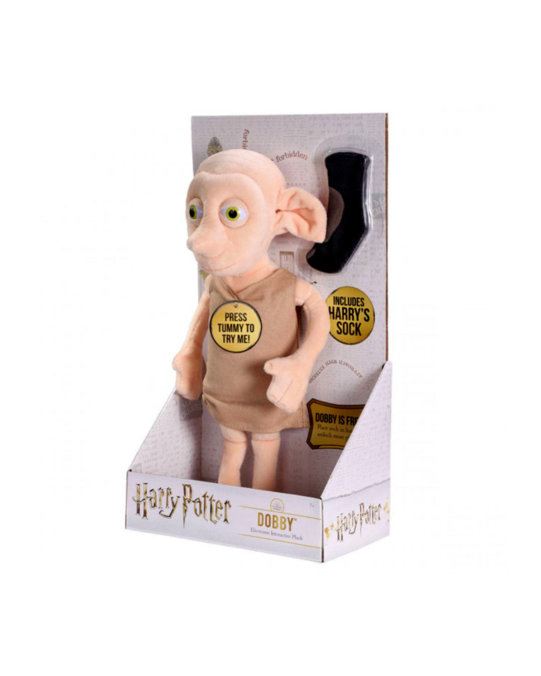 Harry Potter Dobby Figura Di Peluche Con Suono 32 Cm