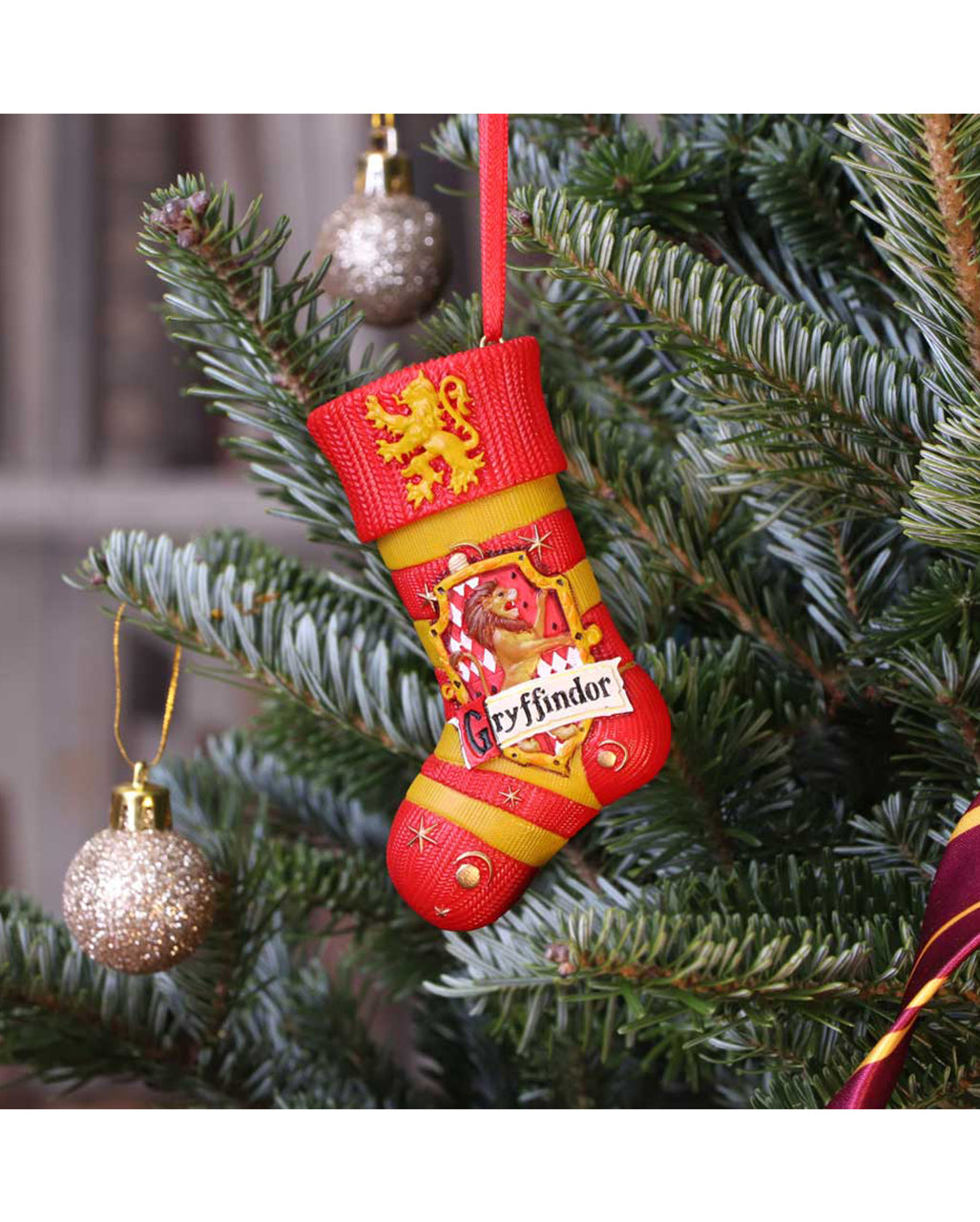 Harry Potter Gryiffindor Socke Christbaumkugel