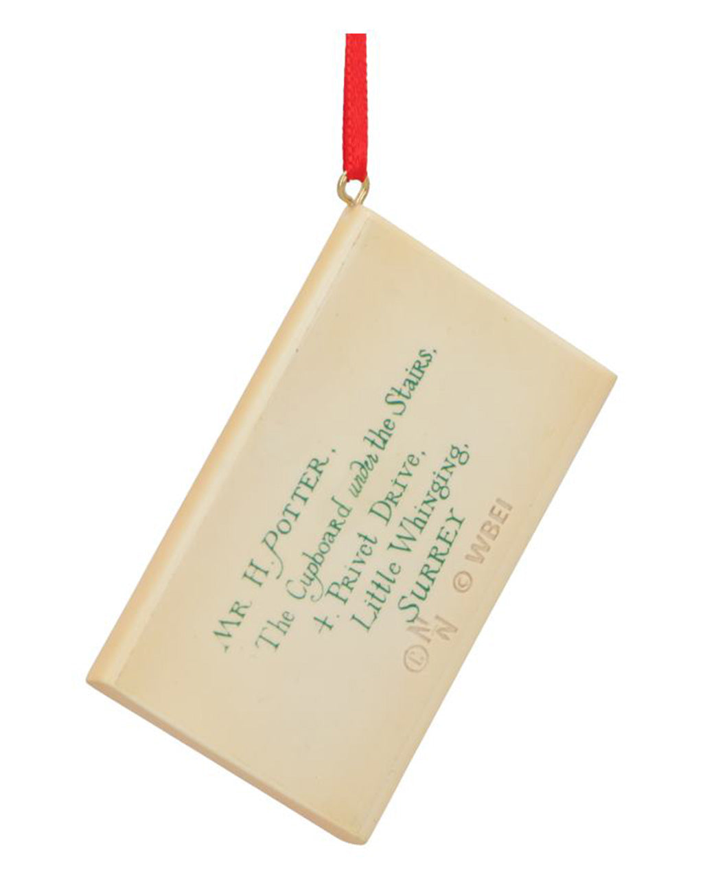 Harry Potter Hogwarts Brief Christbaumkugel