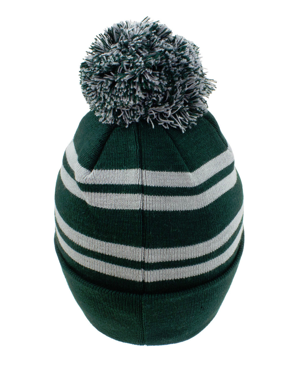Bonnet Tricoté Harry Potter Slytherin Avec Pompon