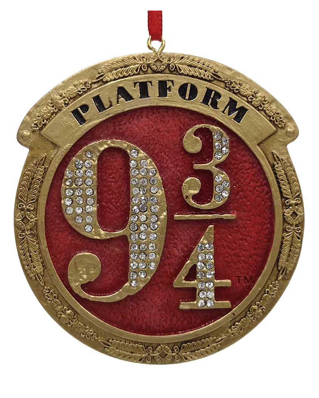 Harry Potter Plattform 9 3/4 Christbaumkugel