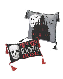 Haunted Castle Halloween Dekokissen