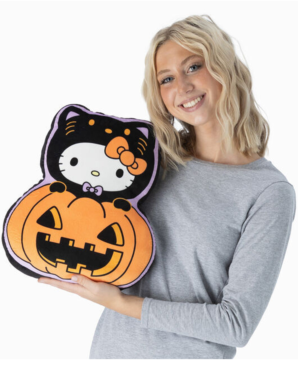 Hello Kitty Kürbis Kitty Kuschelkissen 38cm