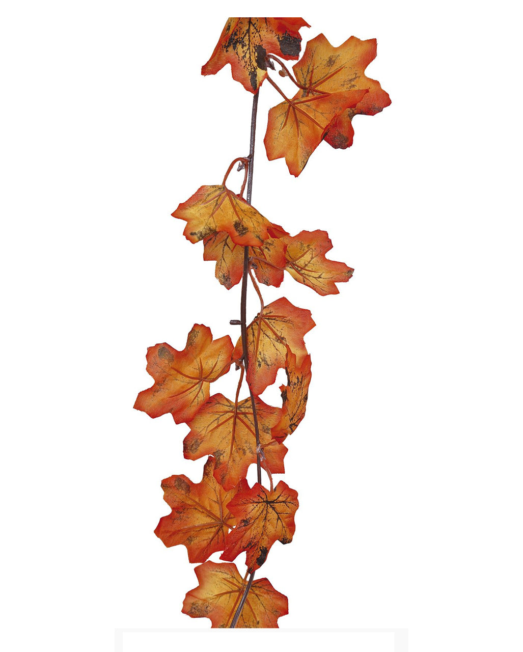 Herbstliche Ahornblatt Girlande 190 cm