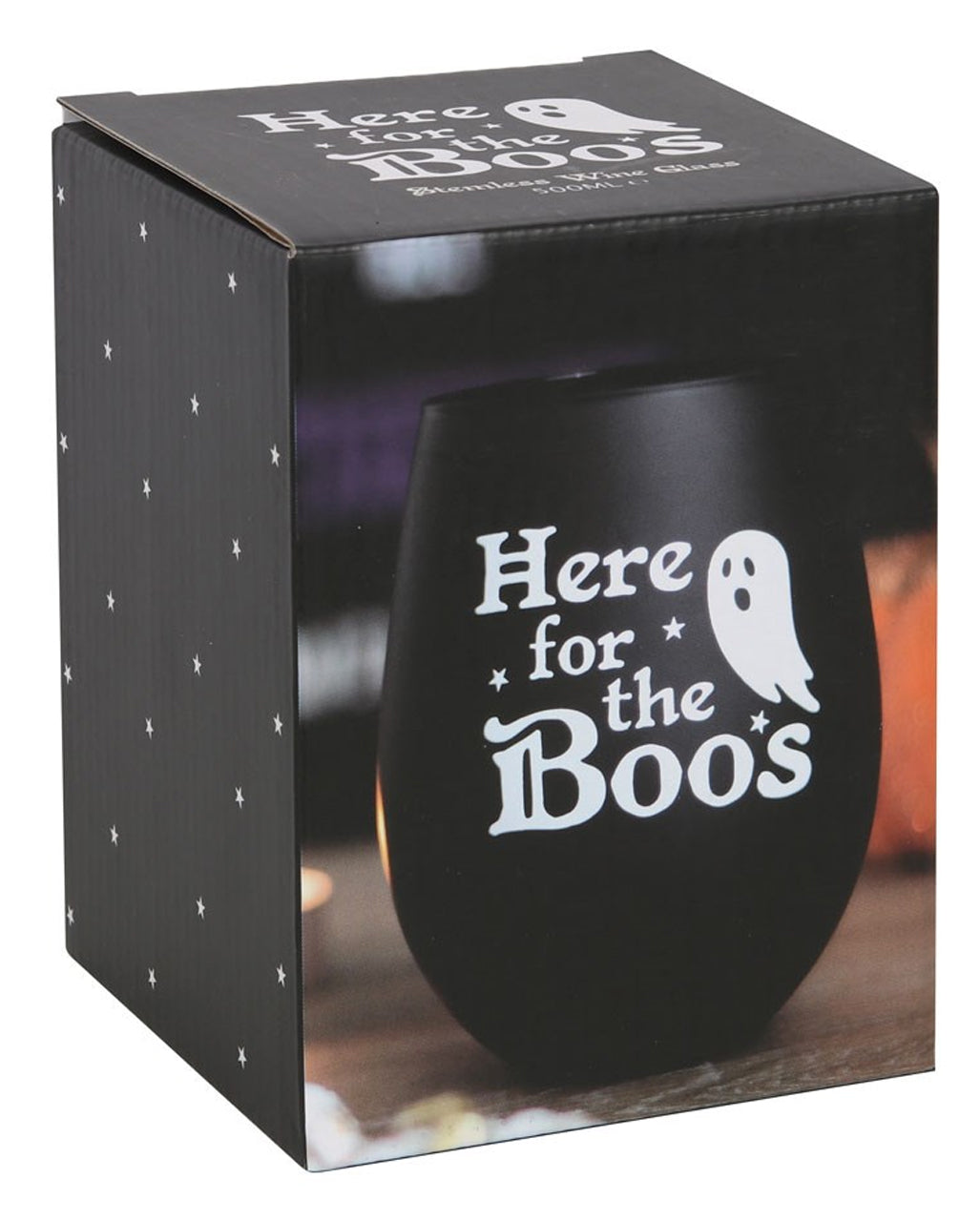 Here for the Boos Halloween Cocktail Glas