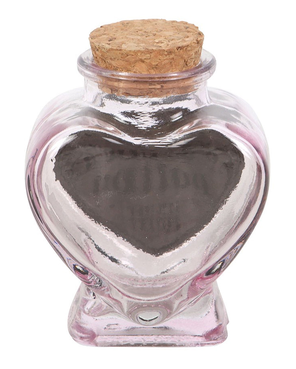 Herzförmige "Love Potion" Giftflasche 8cm