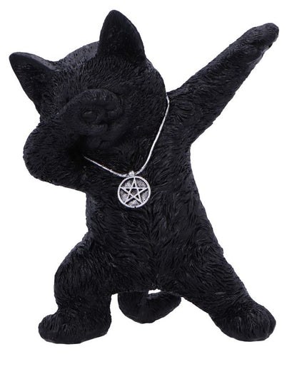 Hex & Flex Schwarze Katzenfigur 13,5cm