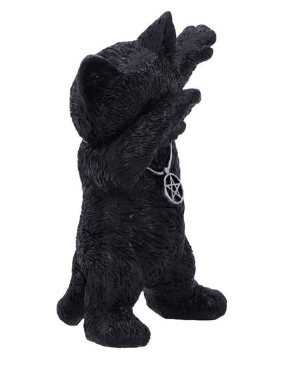 Hex & Flex Schwarze Katzenfigur 13,5cm