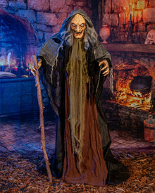 Strega Animatronica Di Halloween Nahara 163 Cm