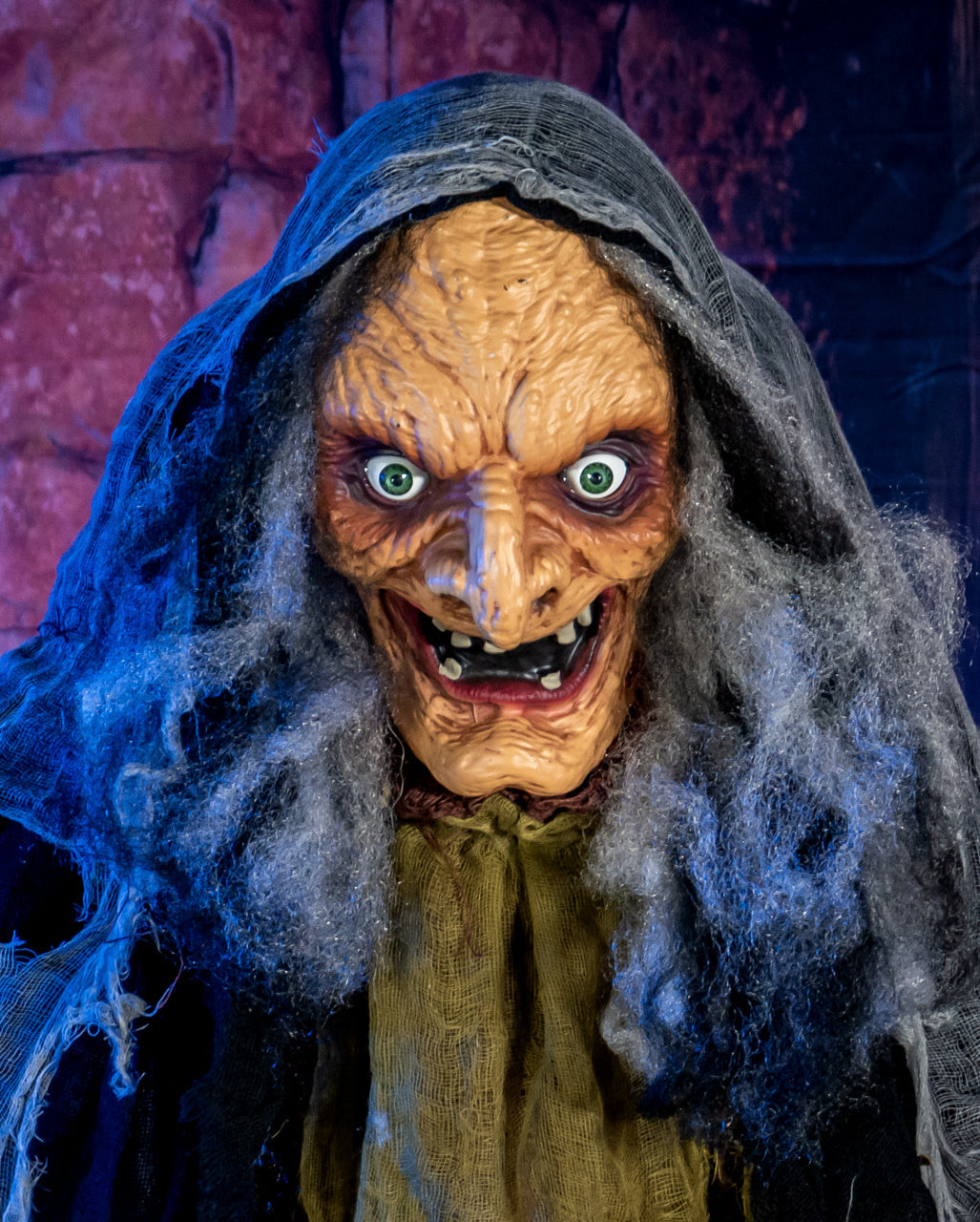 Halloween Animatronic Hexe Nahara 163cm