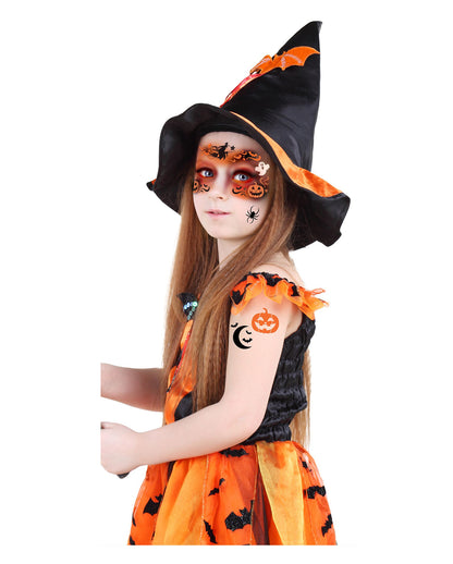 Hexen Make-Up Schablone für Kinderschminken