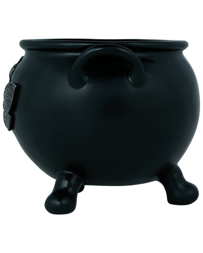 Chaudron De Sorcière Avec Papillon De Nuit Comme Décoration 22x17cm