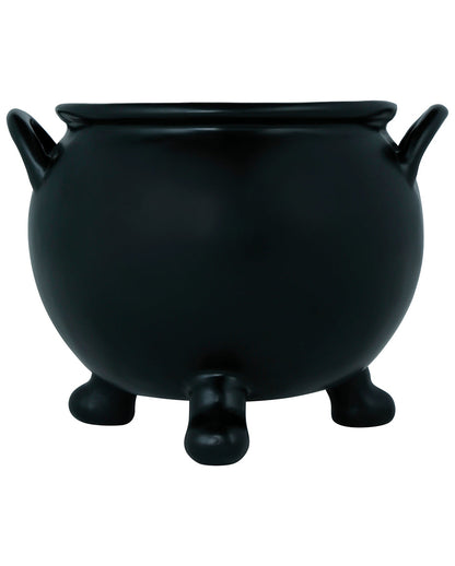 Chaudron De Sorcière Avec Papillon De Nuit Comme Décoration 22x17cm