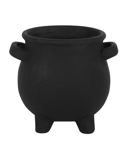 Witch Cauldron With Pentagram Plant Bowl