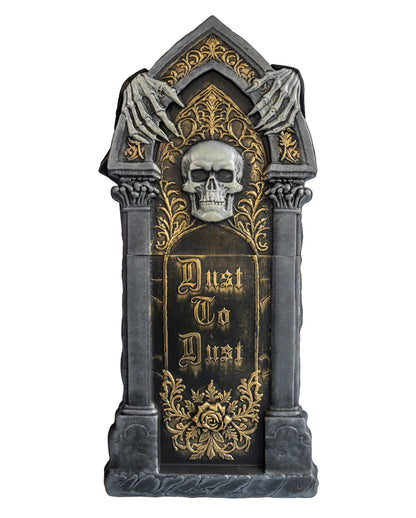 Hinter dem Grabstein Hervorhebender Fetzenreaper Animatronic 140cm