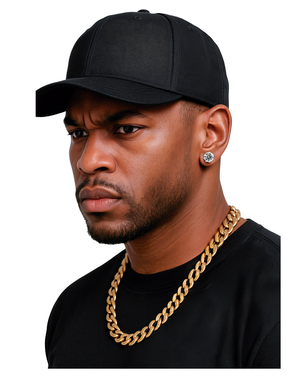Hip-Hop Magnet Ohrstecker 2 St.