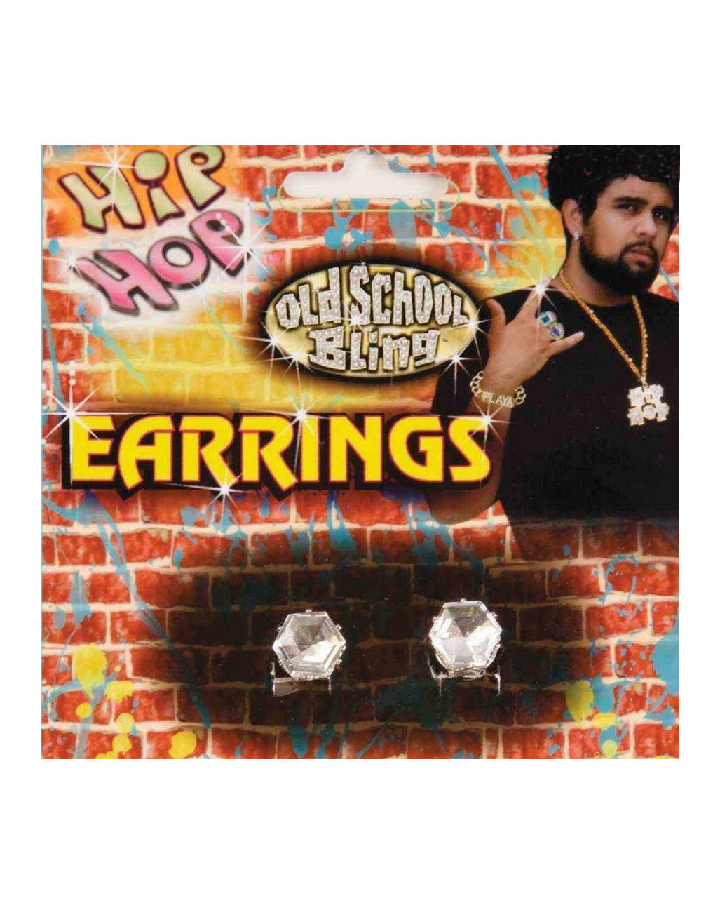 Gangster Rapper Diamant Ohrstecker