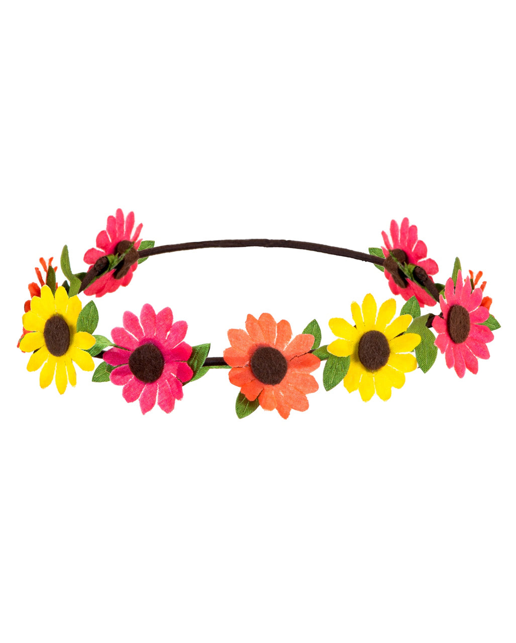 Bandeau Hippie Avec Des Fleurs