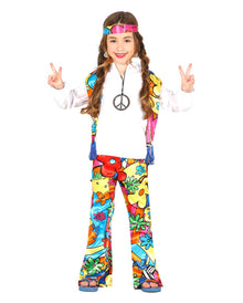 Costume da hippie per bambini piccoli