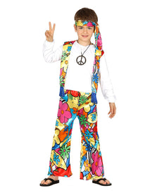 Costume da hippie per bambini piccoli
