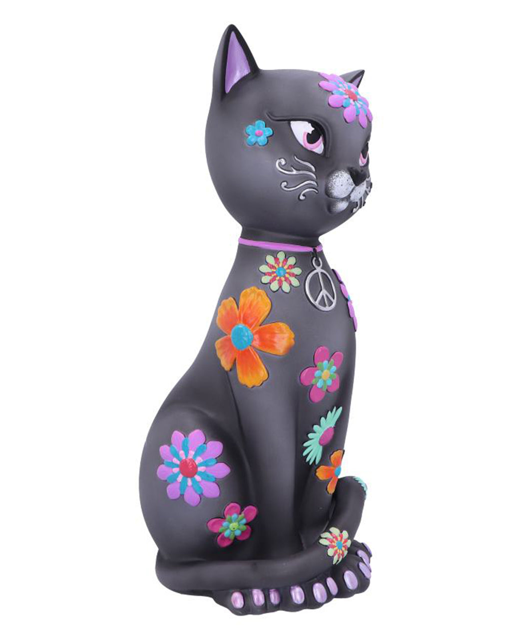 Fröhliche Katzenfigur 26cm
