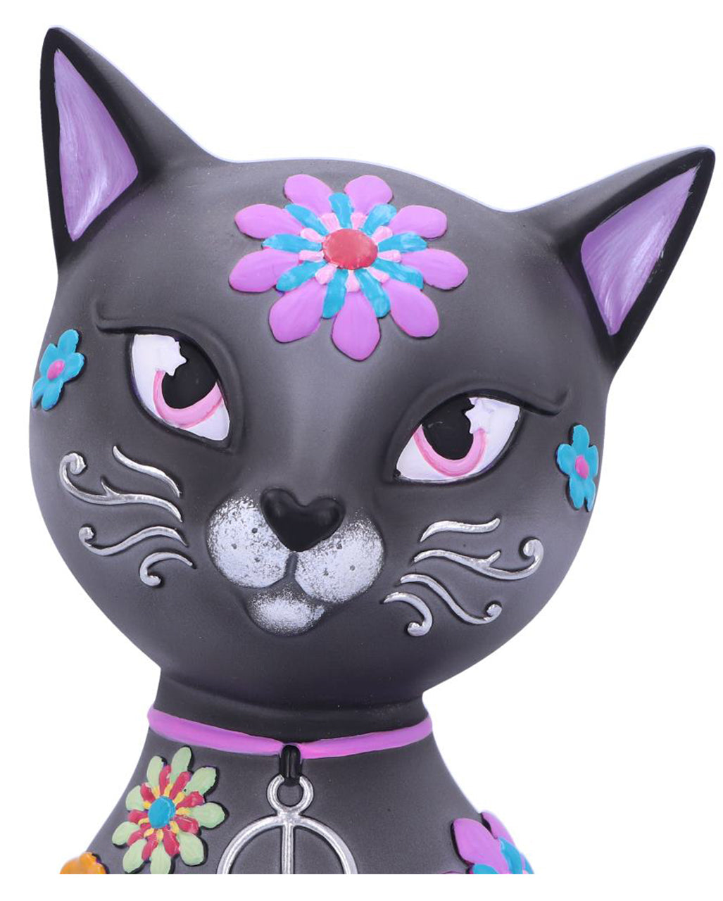 Fröhliche Katzenfigur 26cm