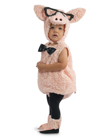 Hipster Kleinkinder Kostüm Schweinchen