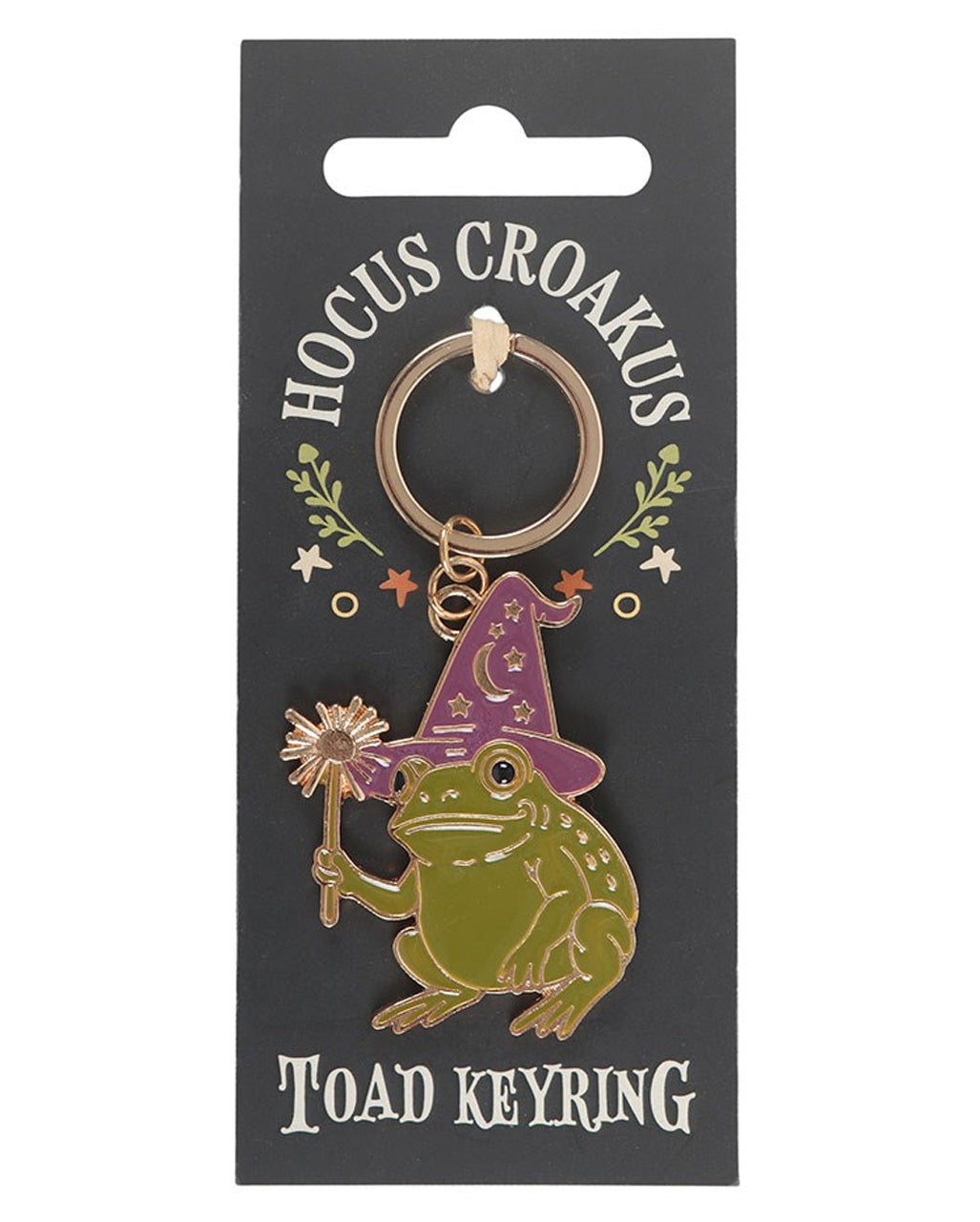 Hocus Croakus – Zauberkröte-Schlüsselanhänger 8cm