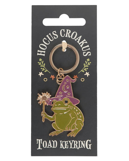 Hocus Croakus – Zauberkröte-Schlüsselanhänger 8cm