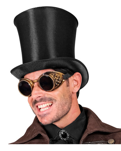 Hoher 20er Jahre Zylinder Schwarz