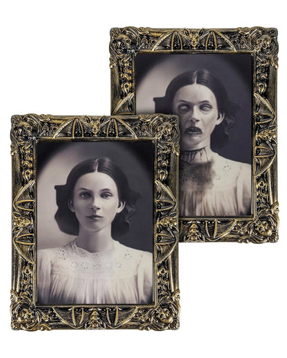 Horrific Aunt Demonica Hologram Portrait, 50x39 cm