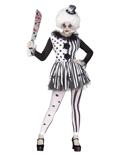 Killer Clown Damenkostüm