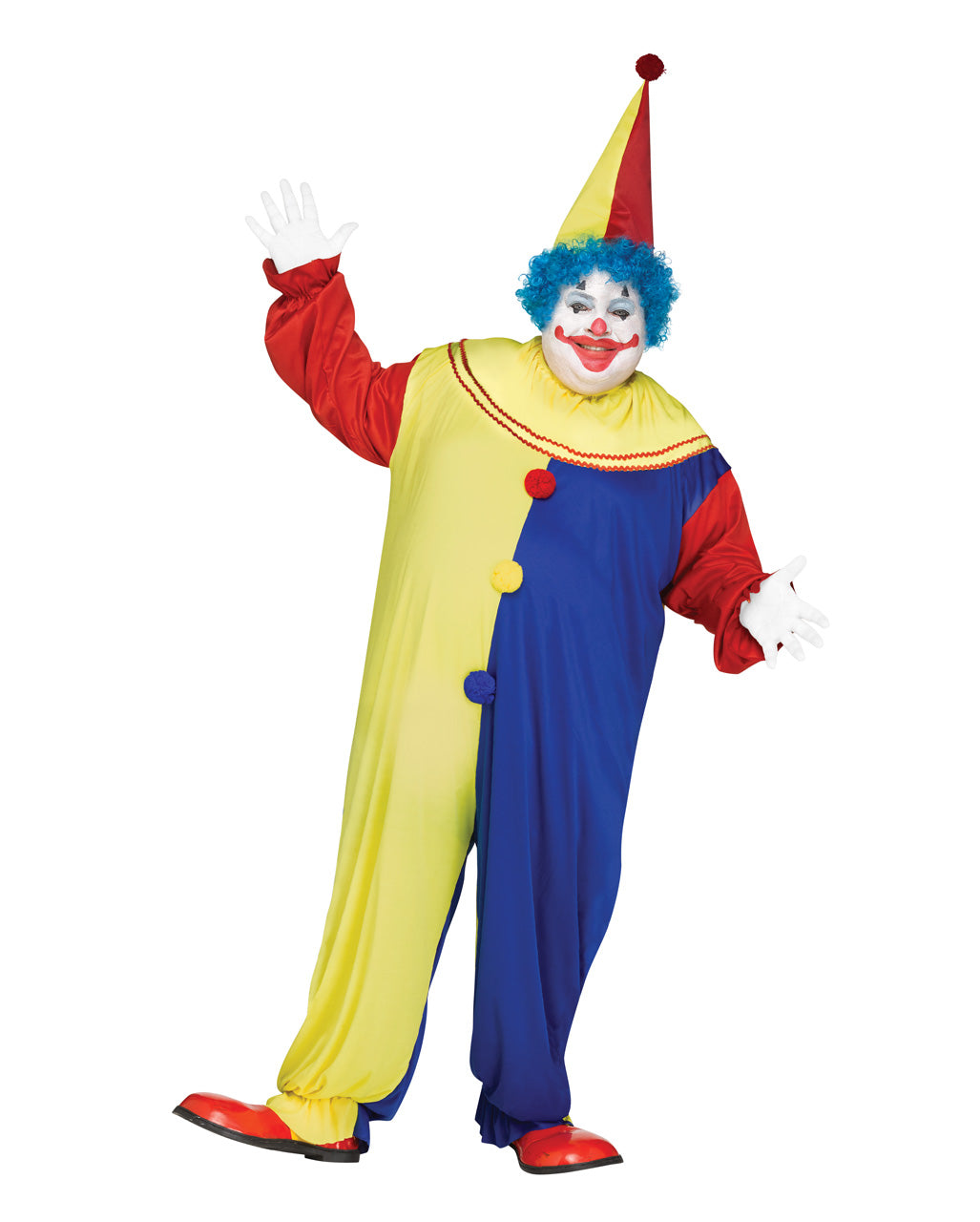 Fasching Clown Kostüm mit Hut