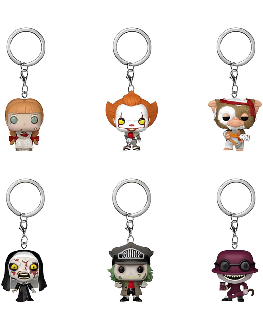 Horror Spooky Mystery Funko POP! Schlüsselanhänger 4cm