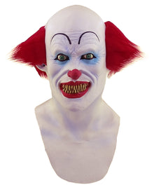 Halloween Clown-Maske mit Brust
