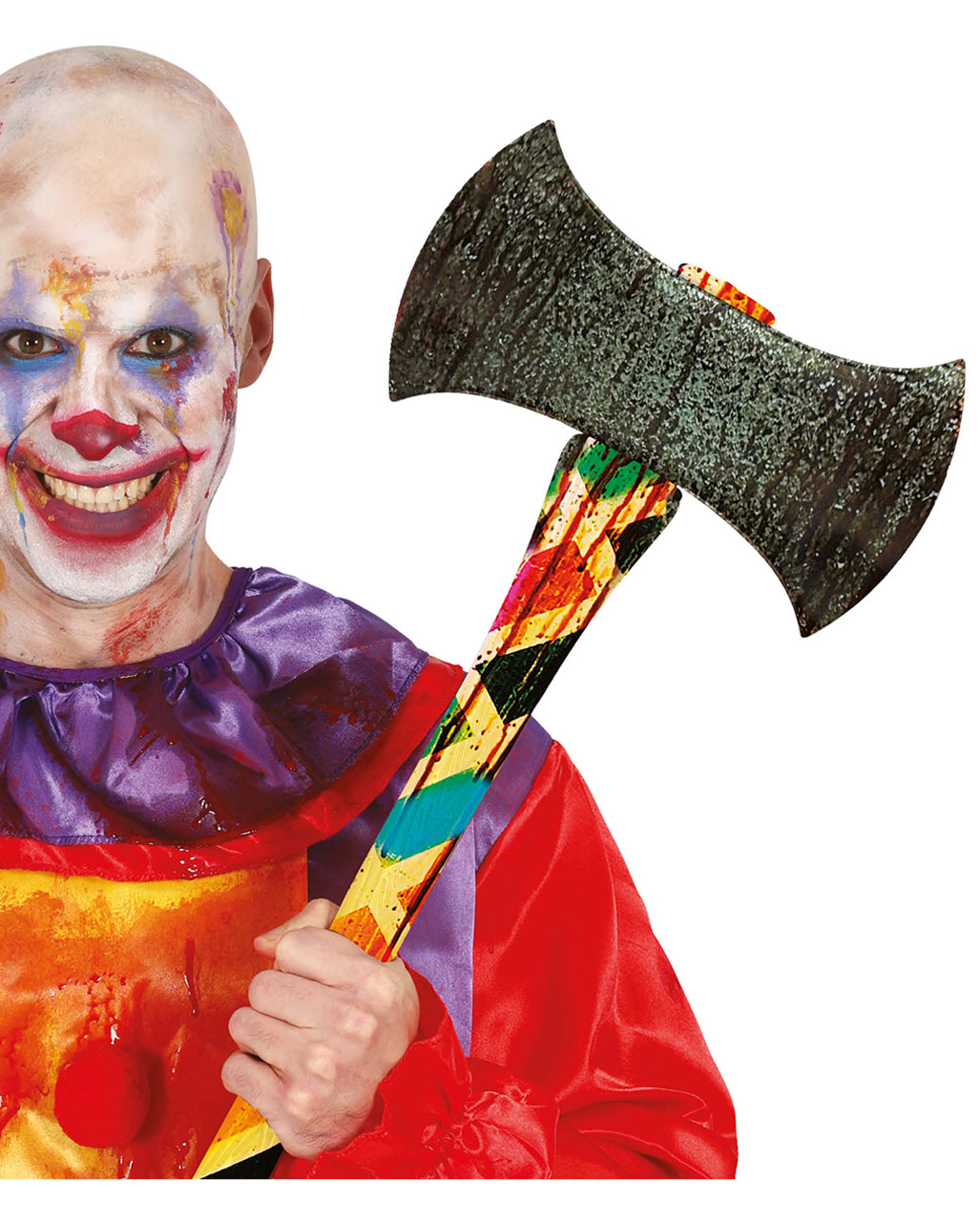 Horror Clown Axe 73cm