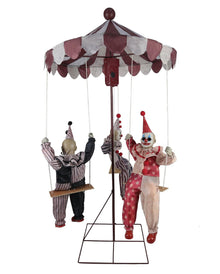Horrorclown Karussell Animatronic 182cm