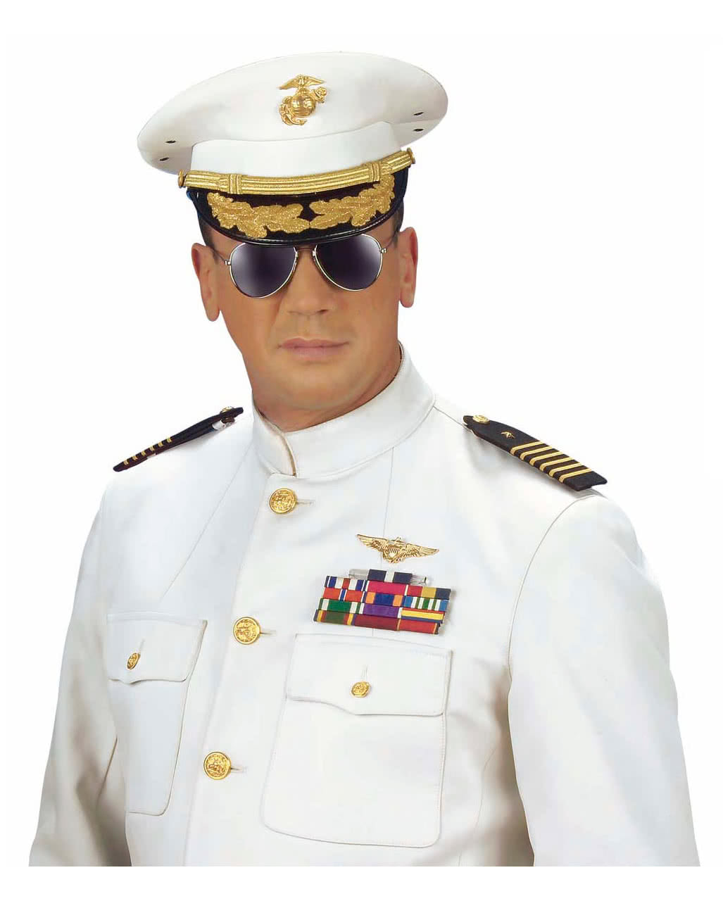 Goldglänzendes Piloten Abzeichen