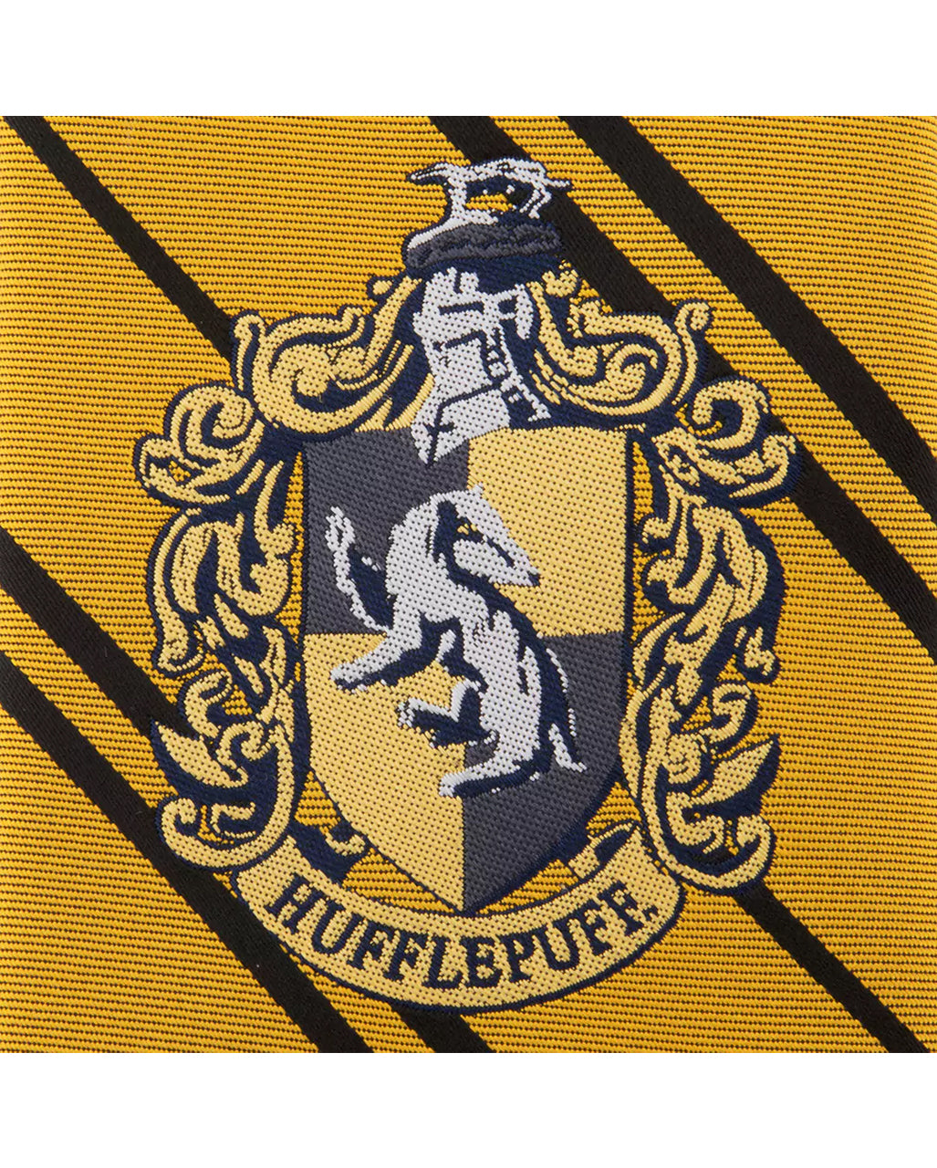 Harry Potter Hufflepuff Krawatte mit Hauswappen
