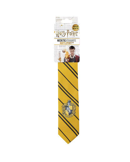 Harry Potter Hufflepuff Krawatte mit Hauswappen