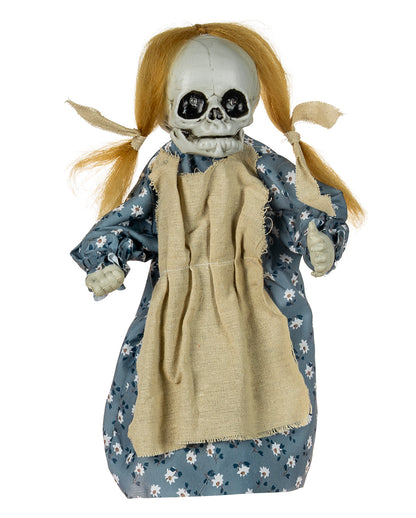 Bouncing Skull Baby Girl With Light & Sound 28cm